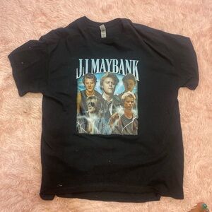 Outer Banks JJ Maybank Black Graphic T-Shirt size L